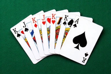 Royal Flush poker hand